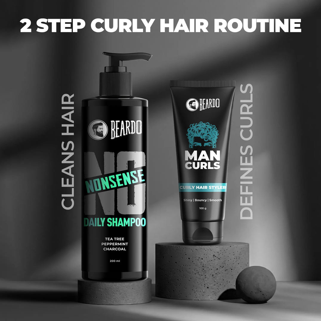 Beardo No-Nonsense Curl Combo – how to use