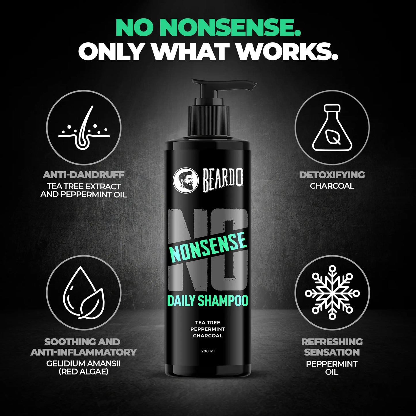 Beardo No-Nonsense Curl Combo