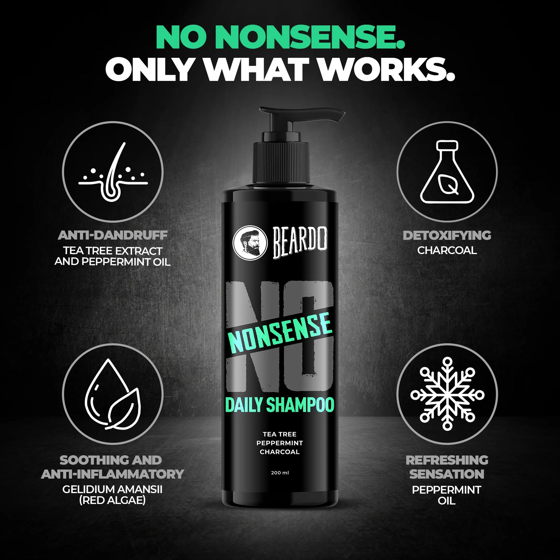 Beardo No-Nonsense Curl Combo