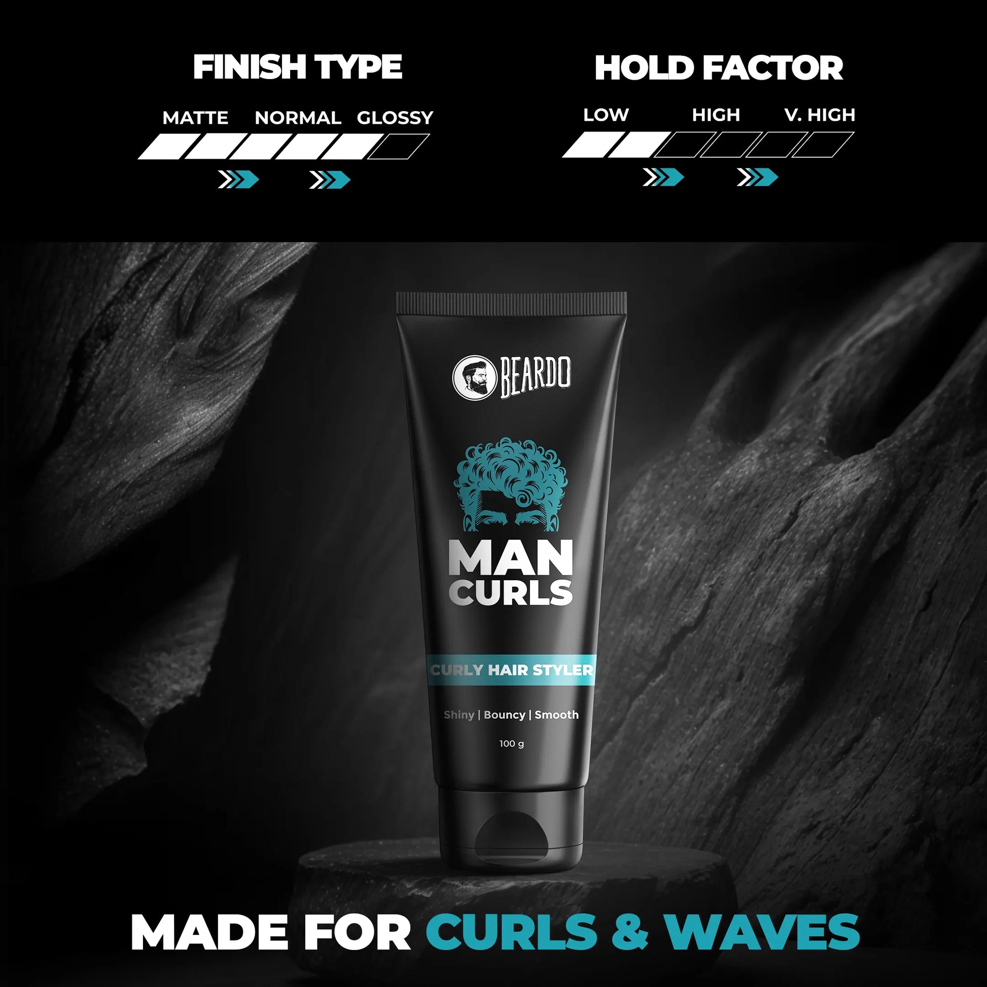 Beardo No-Nonsense Curl Combo