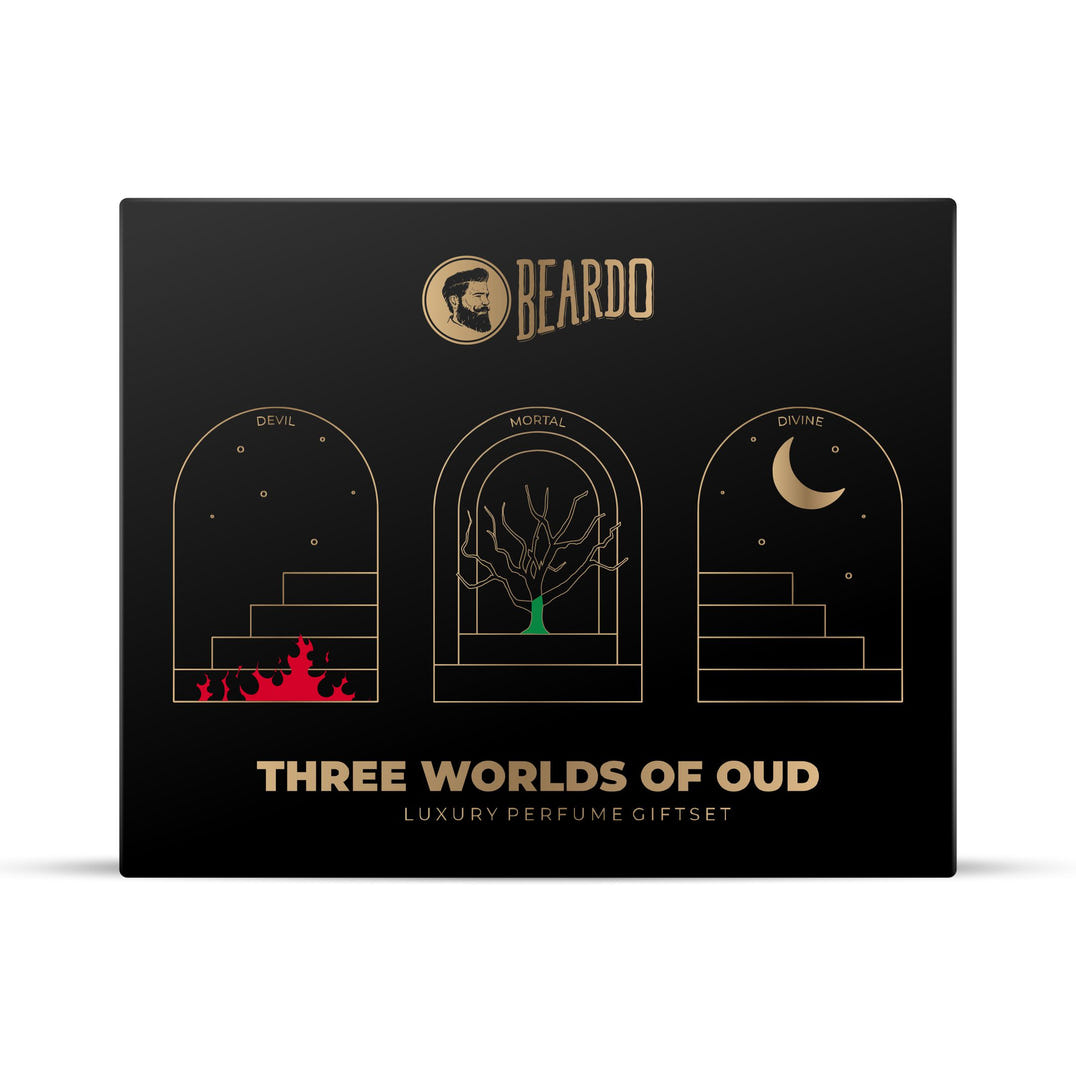 Beardo Three Worlds of Oud Luxury Perfume Giftset (20ml X 3) – long-lasting perfume EDP for men