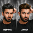 Beardo Quicky Temp Hair Color Spray Raw Copper (50ml) – formula and texture close-up