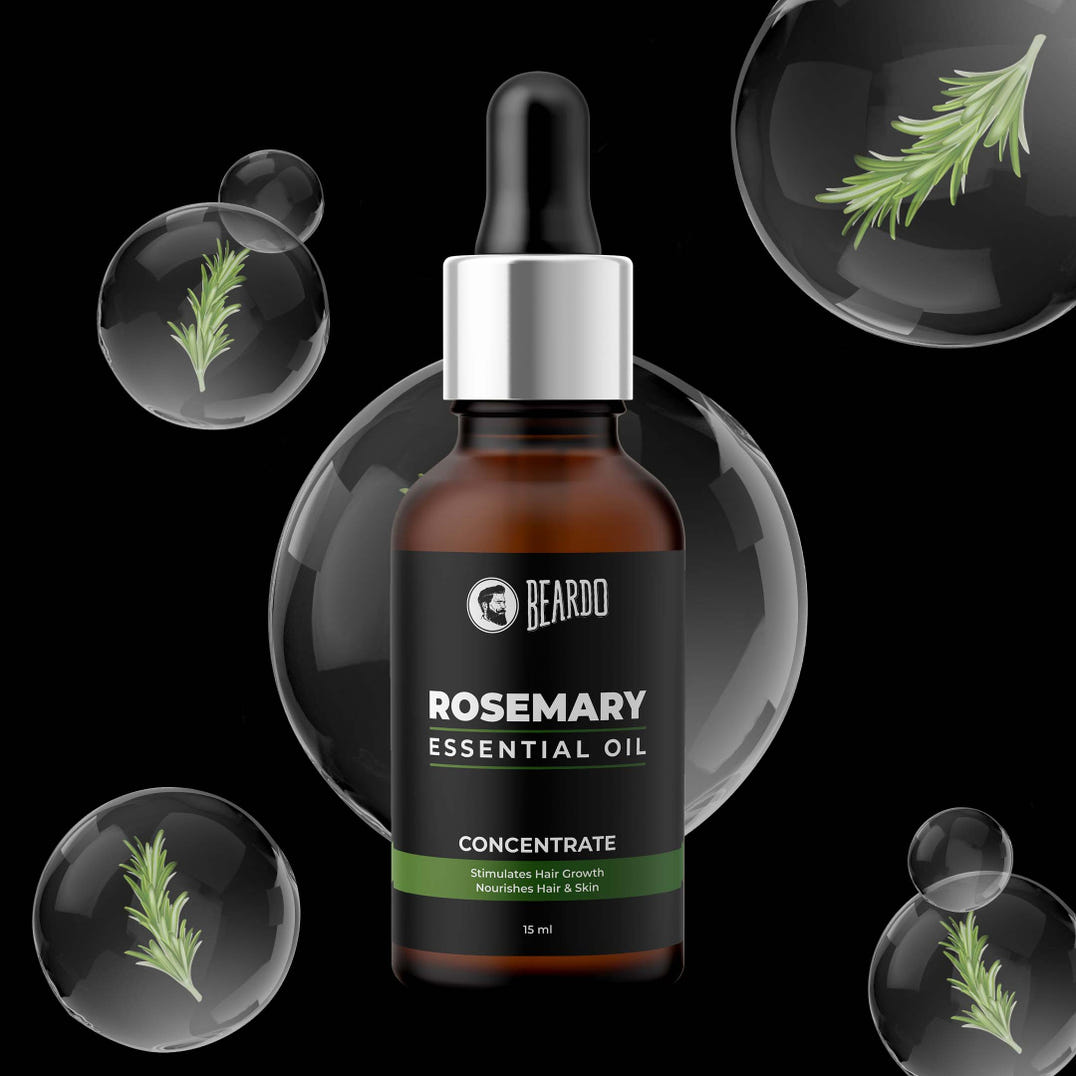 Beardo Rosemary Essential Oil – beard and hair growth oil for men