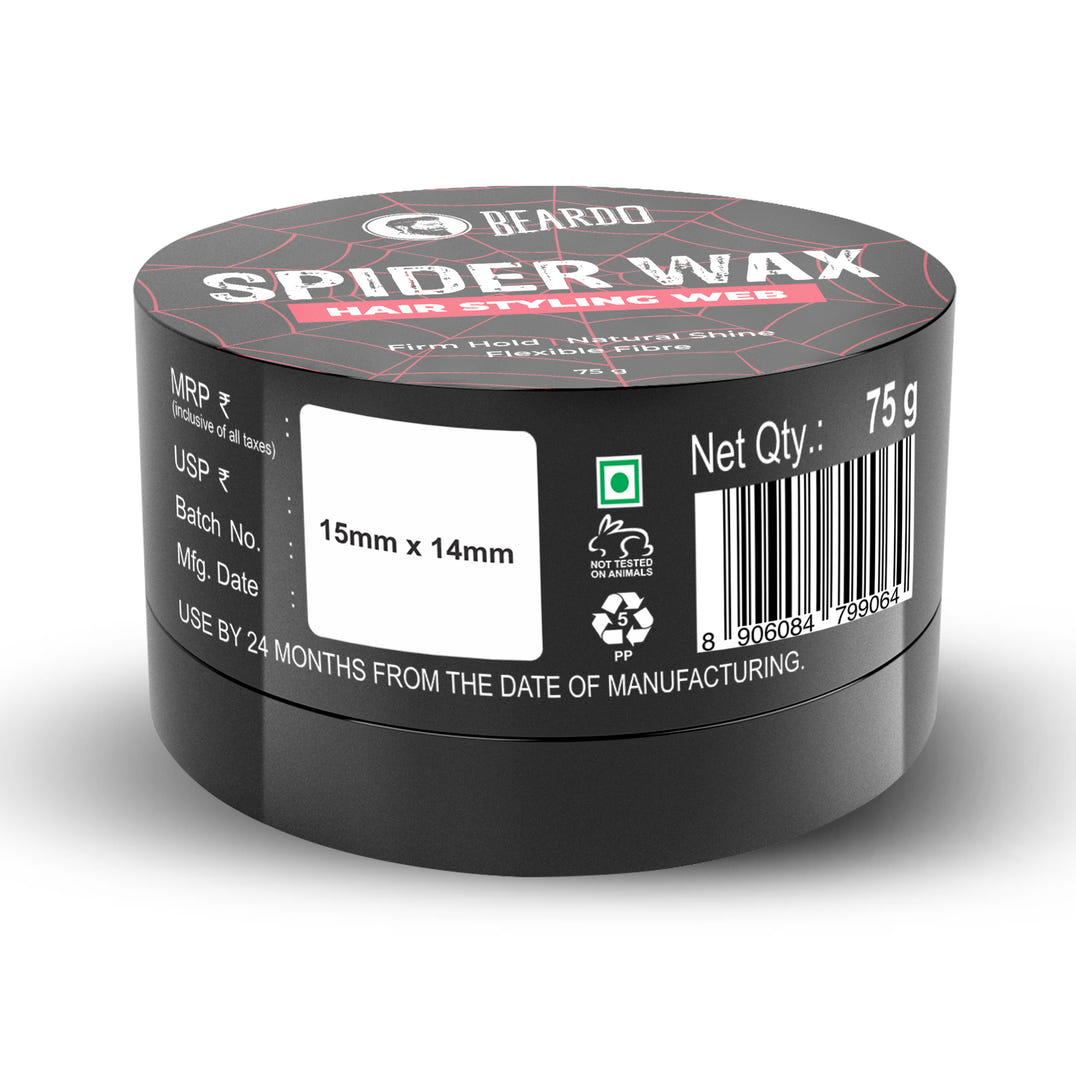 Beardo Spider Wax Hair Styling Web (75g) – grooming results and lifestyle