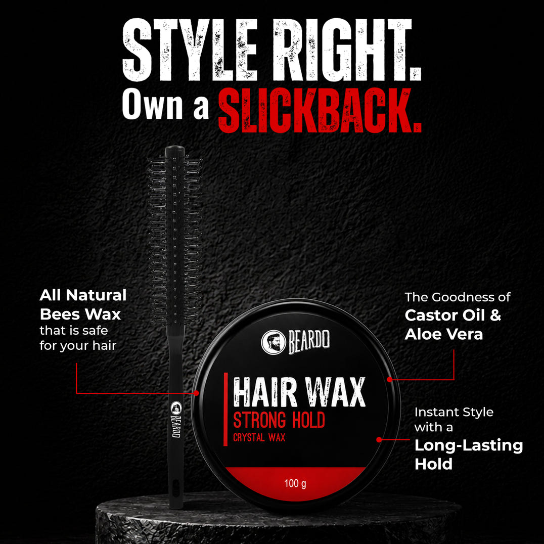 Beardo Slick Back Combo