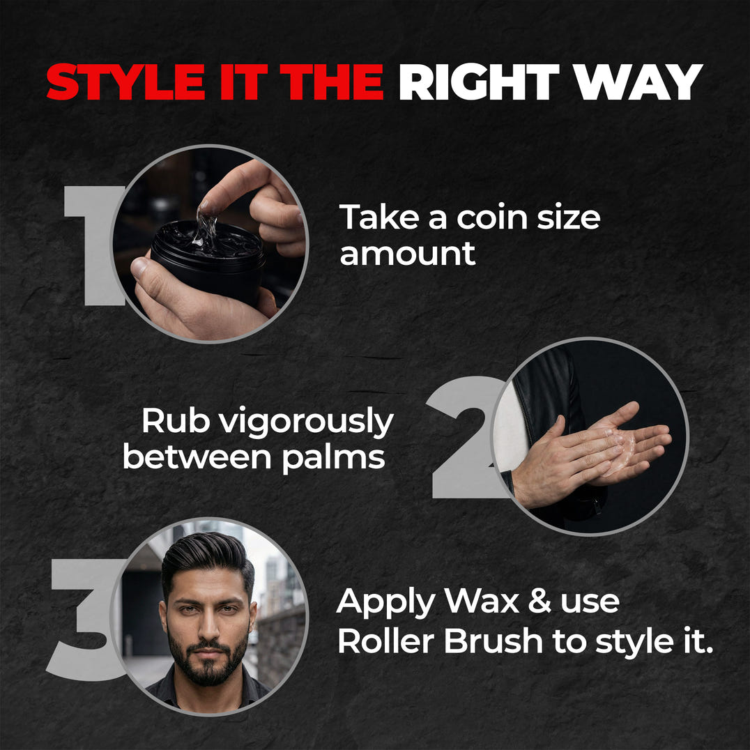 Beardo Slick Back Combo