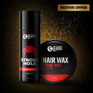 Beardo Festive Ready Hair Combo