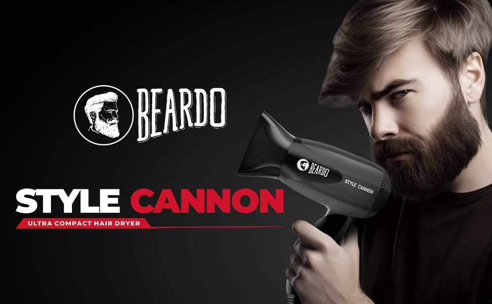 Beard blow outlet dryer