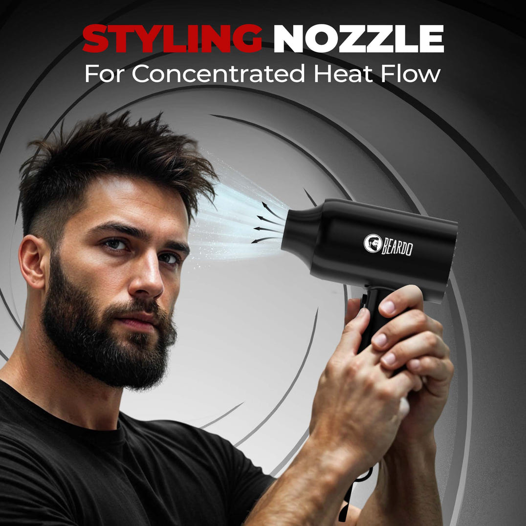 Beardo Styling Gun Ultra Advanced Hair Dryer – formula and texture close-up