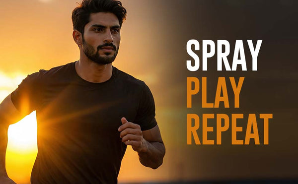 Spray. Play. Repeat.