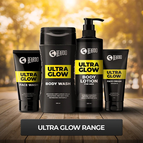 Beardo UltraGlow Collection - Men’s Skin Brightening Solutions