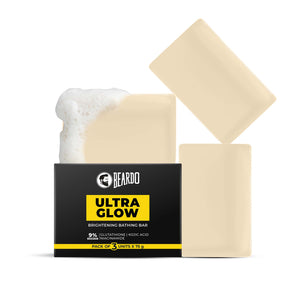Beardo Ultraglow Brightening Bathing Bar(Pack of 3x75g )