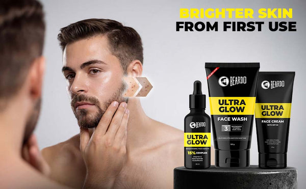Facial-like glow at home