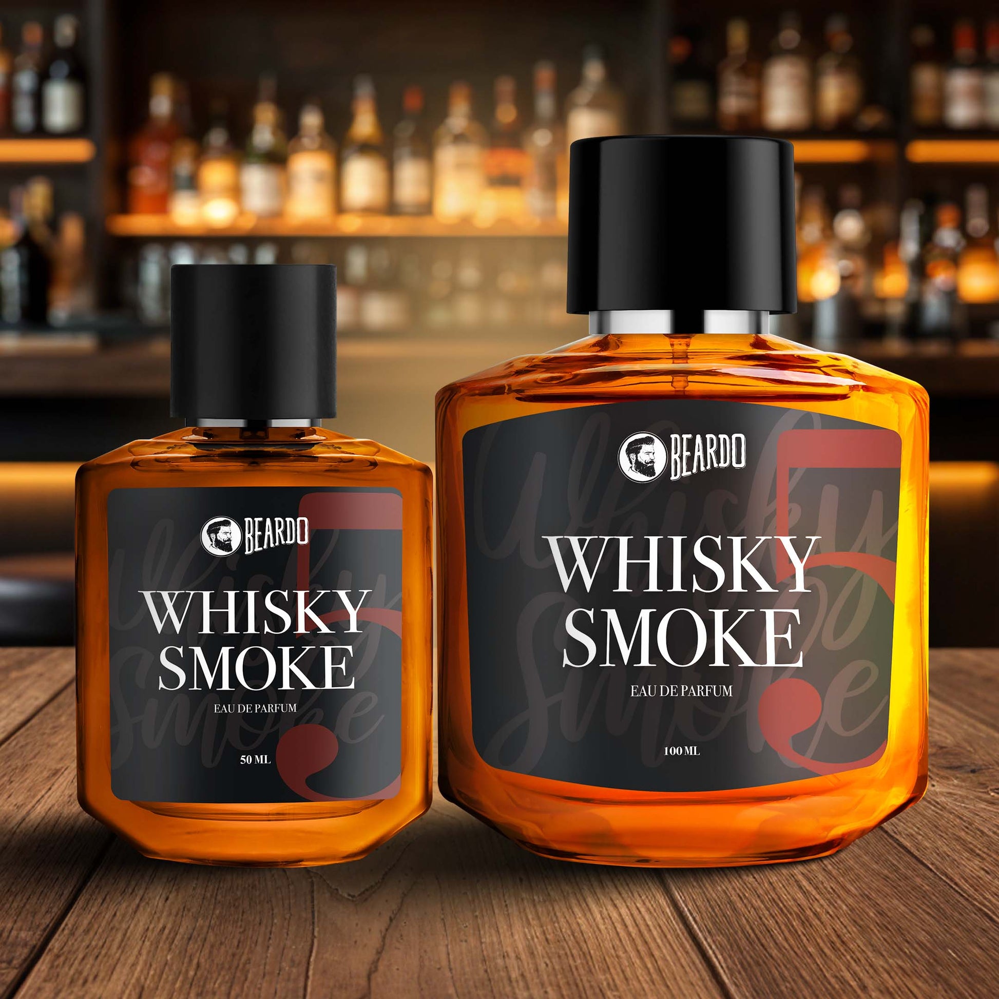 Beardo Whisky Smoke Perfume EDP 100ml & 50ml Combo