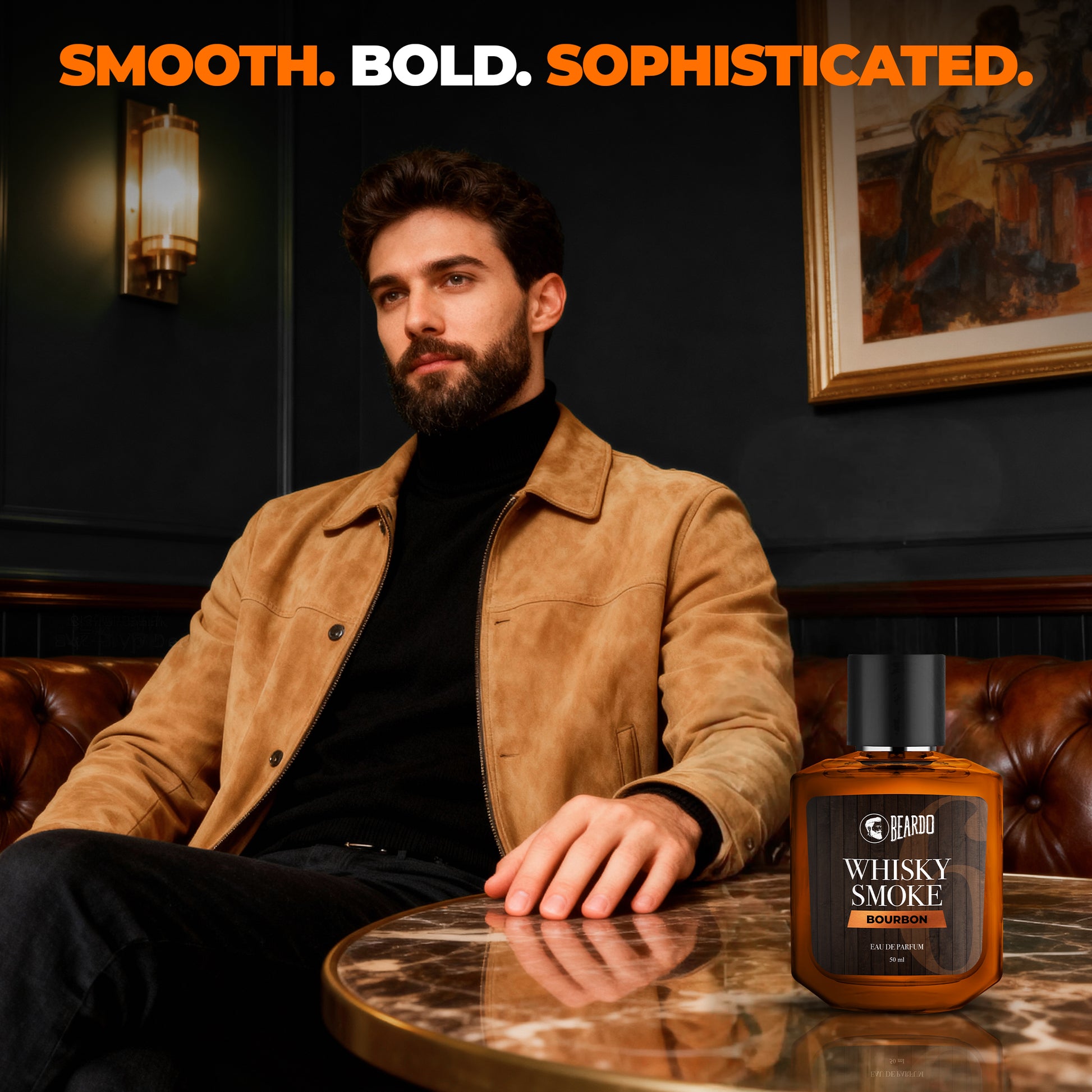 Beardo Whisky Smoke Bourbon Perfume EDP