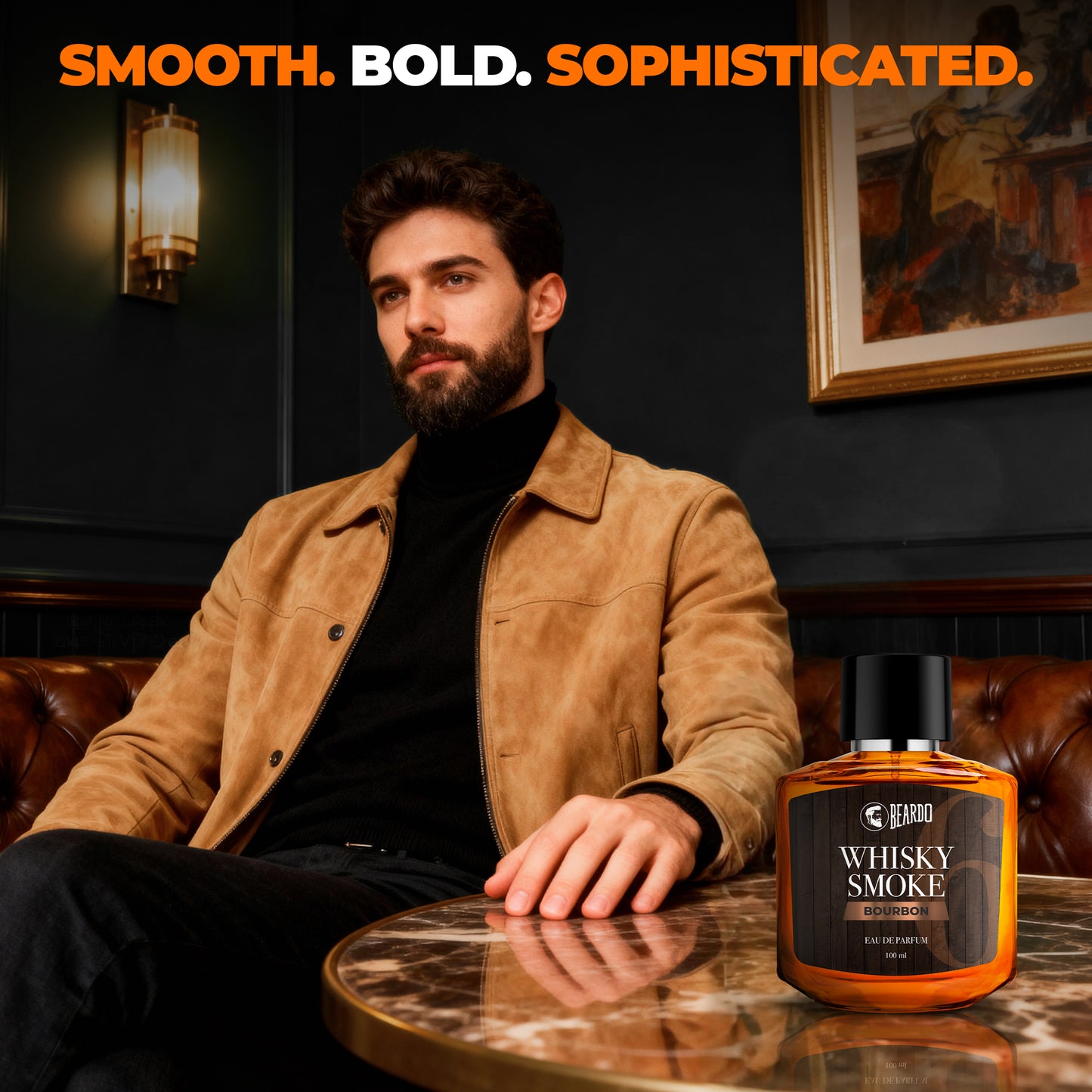 Beardo Whisky Smoke Bourbon Perfume EDP (100ml)