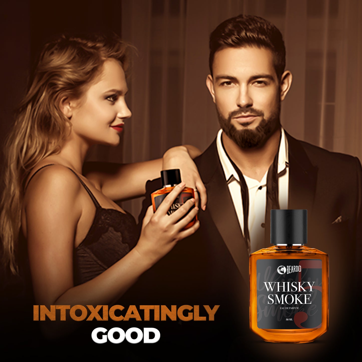 Beardo Whisky Smoke Perfume EDP (50ml)