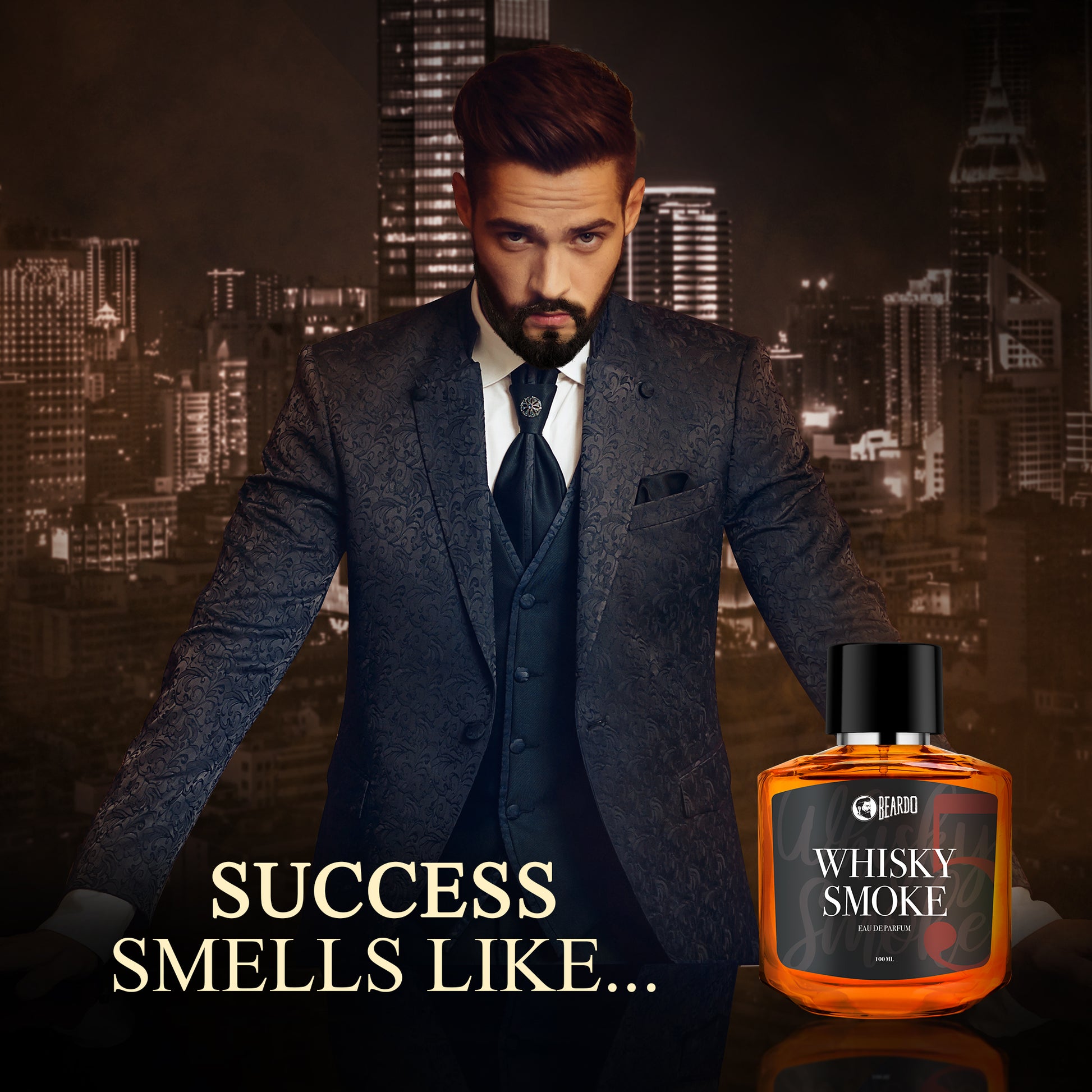 Beardo Whisky Smoke Perfume EDP – Beardo India
