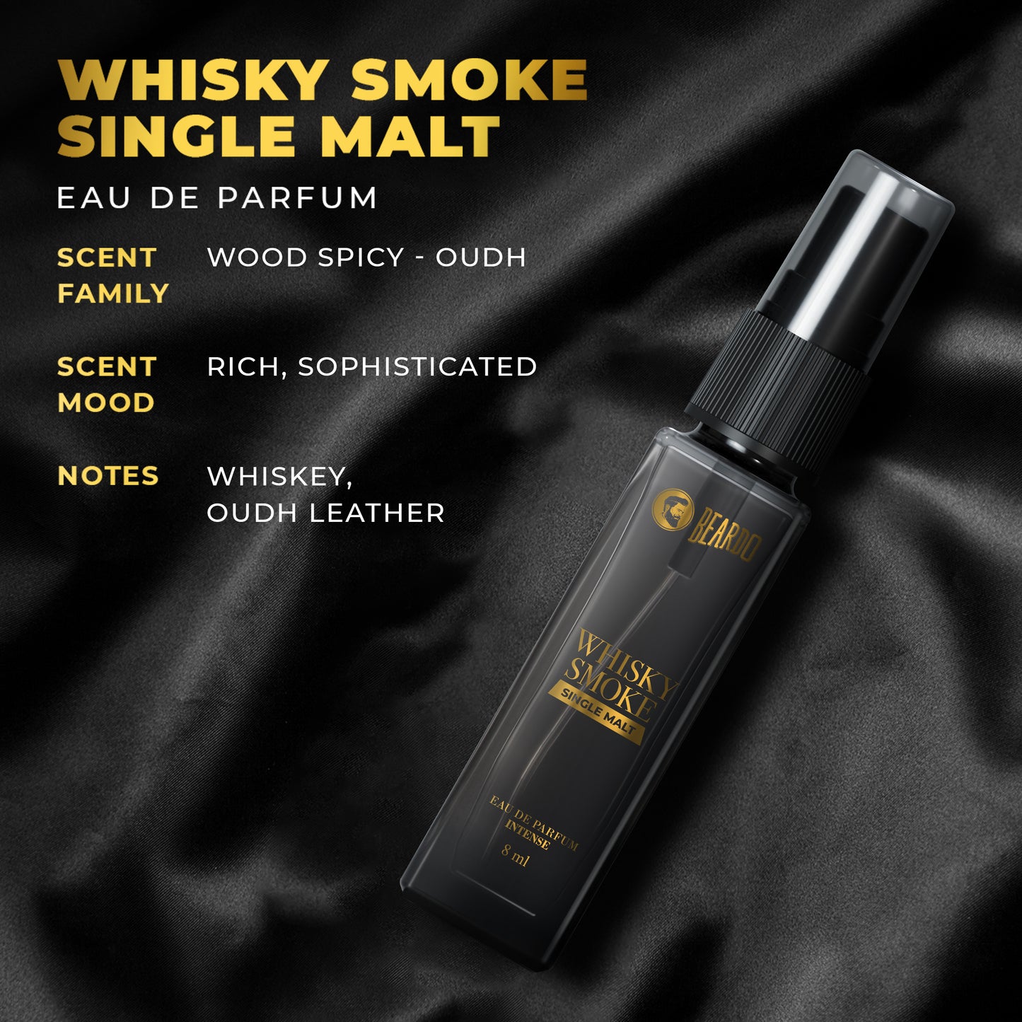 Beardo Whisky Smoke Single Malt EDP (8ml)