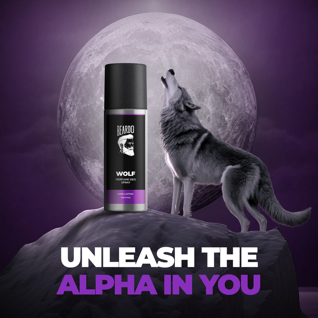 Beardo Wolf Perfume Deo Spray (150ml) – how to use