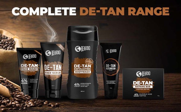 Complete De-Tan Range