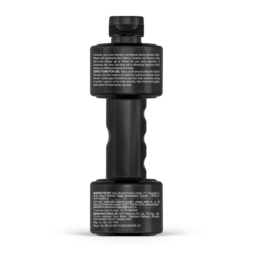 Beardo Sport 3-in-1 Body Wash Shower Gel (450ml) – grooming results and lifestyle