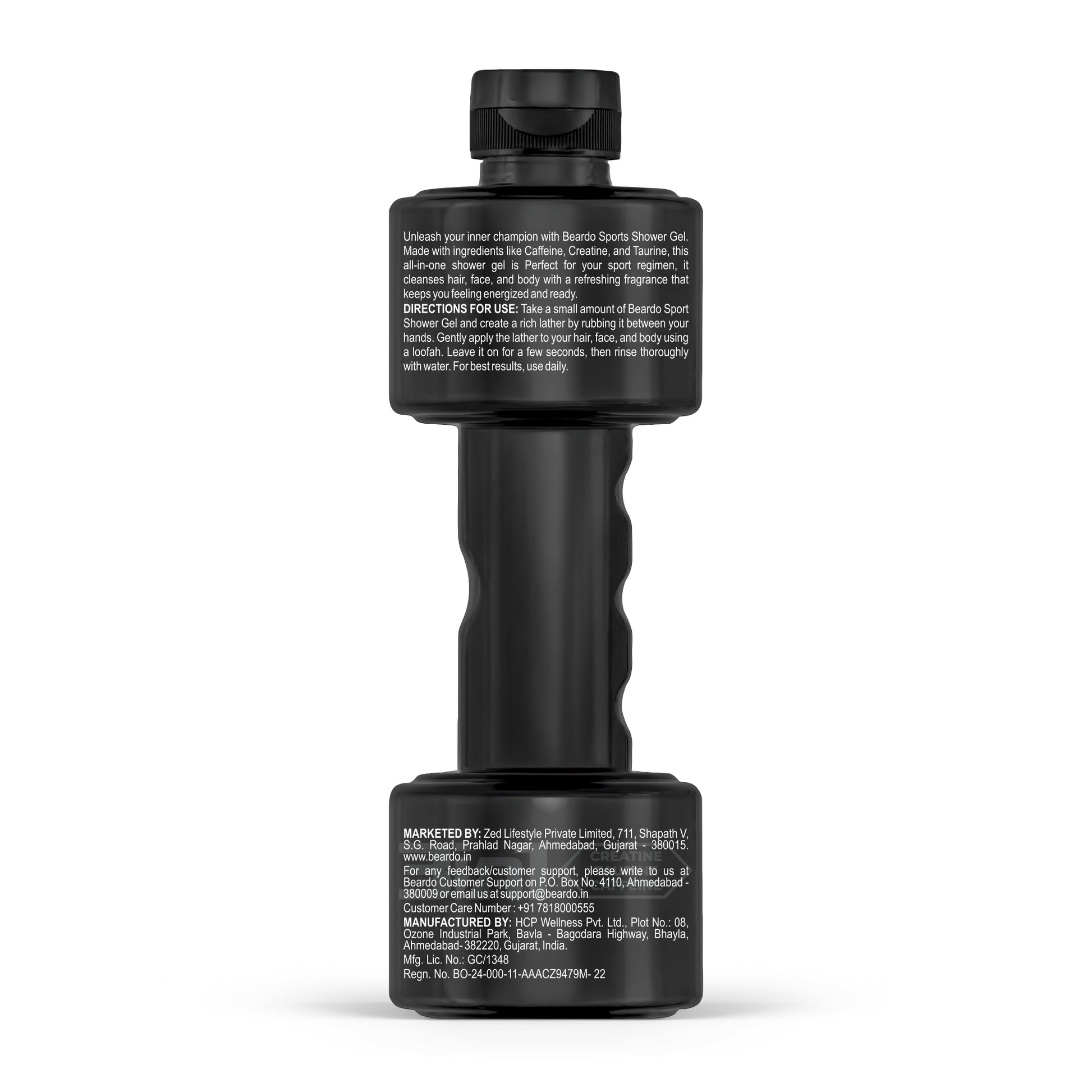 Beardo Sport 3-in-1 Body Wash Shower Gel (450ml)