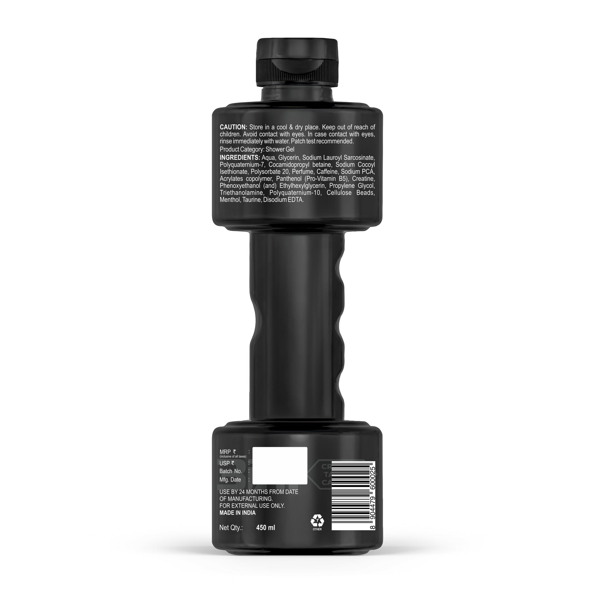 Beardo Sport 3-in-1 Body Wash Shower Gel (450ml)