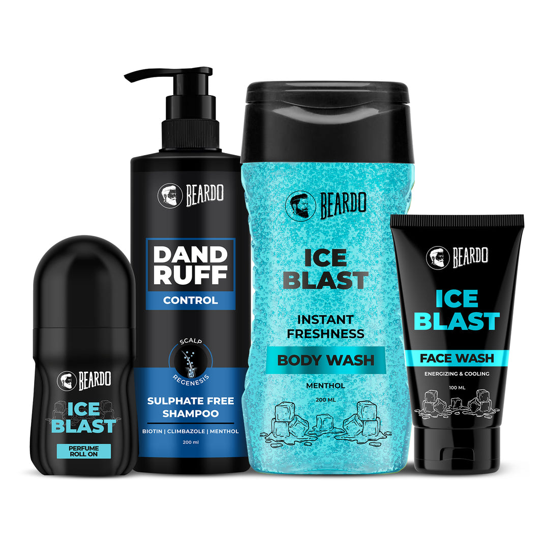 Beardo Beat The Heat Combo – grooming combo set for men