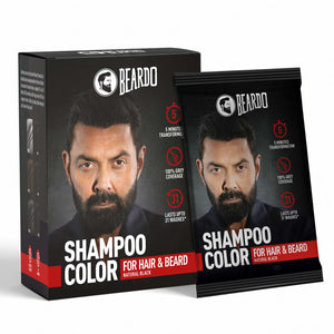 Shampoo Color for Hair and Beard (Natural Black)