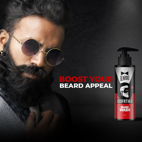 Beardo Godfather Beard Wash – Beardo India