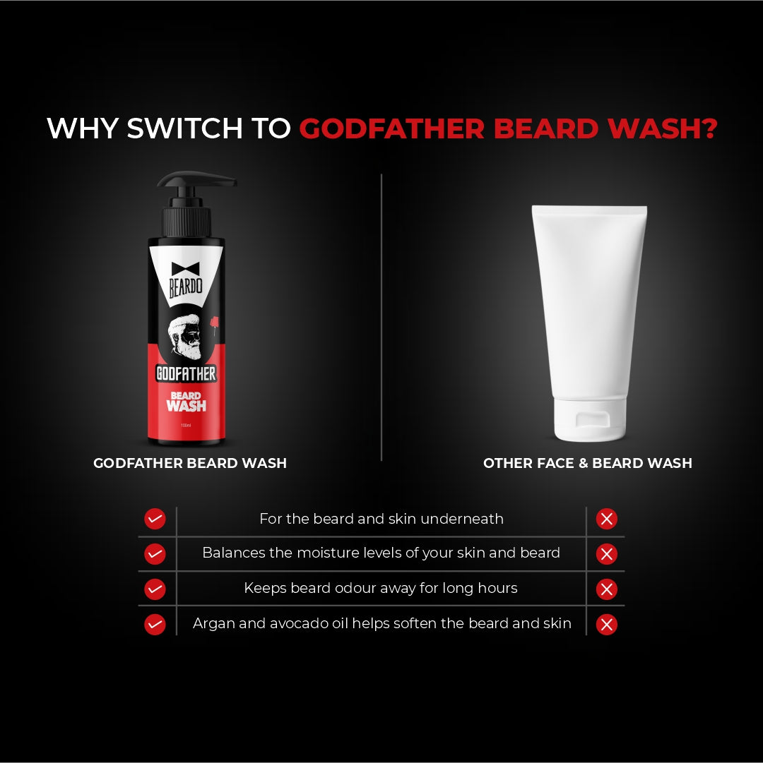 Beardo Godfather Beard Wash