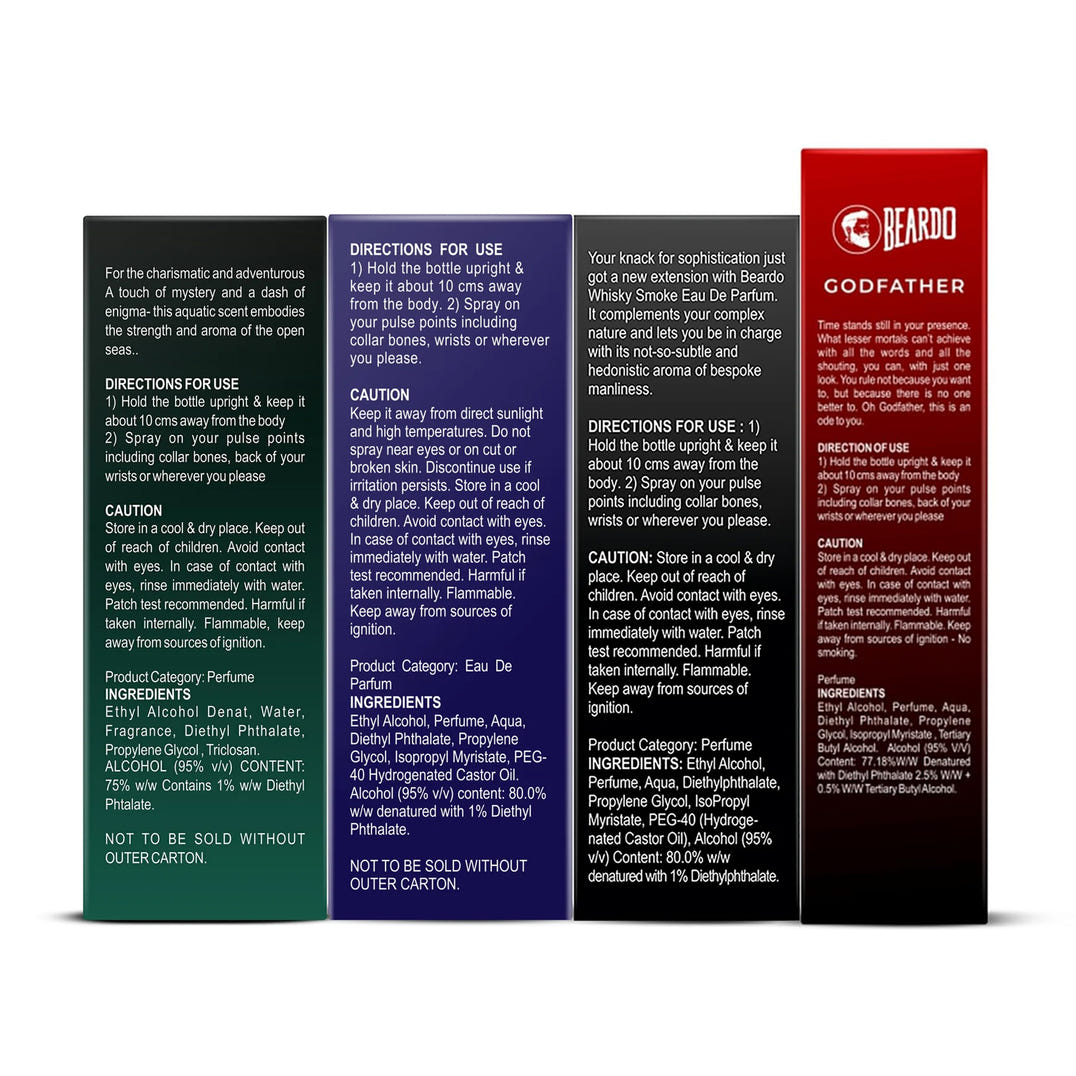 Best Seller Perfumes Combo (50ml x 4)