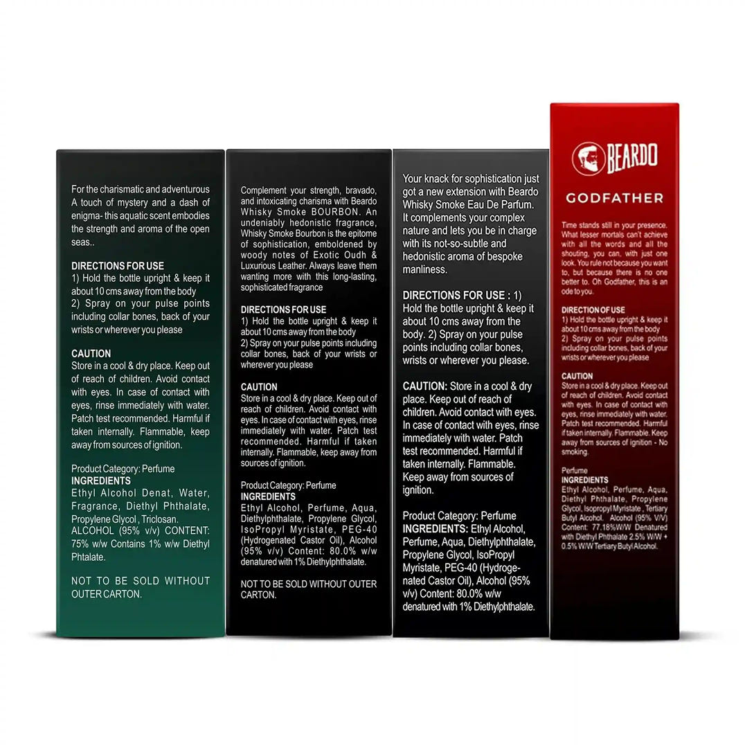 Beardo Best Day Perfumes Combo (50ml x 4) – grooming results and lifestyle