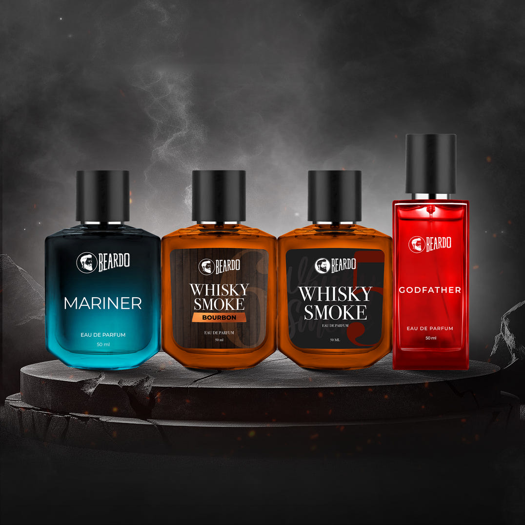 Beardo Best Day Perfumes Combo (50ml x 4) – long-lasting perfume EDP for men