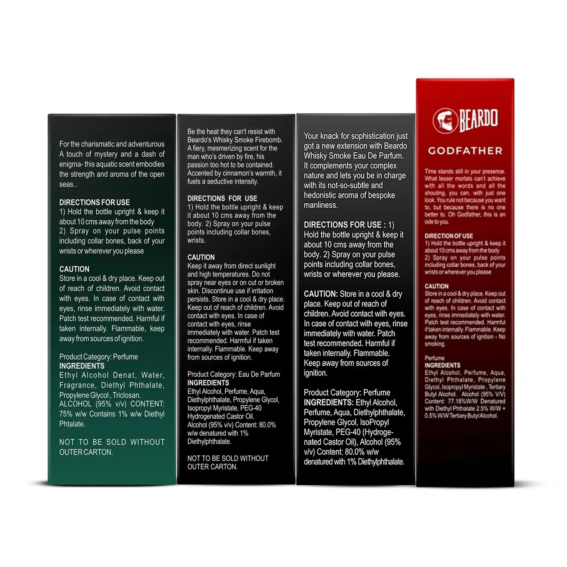 Beardo Best Seller Perfumes Combo