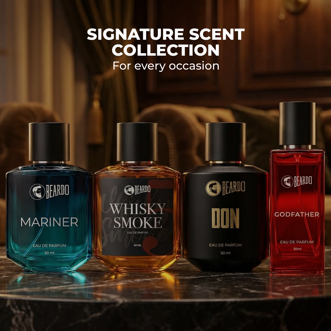 Beardo Best Seller Perfumes Combo (50ml x 4) – how to use
