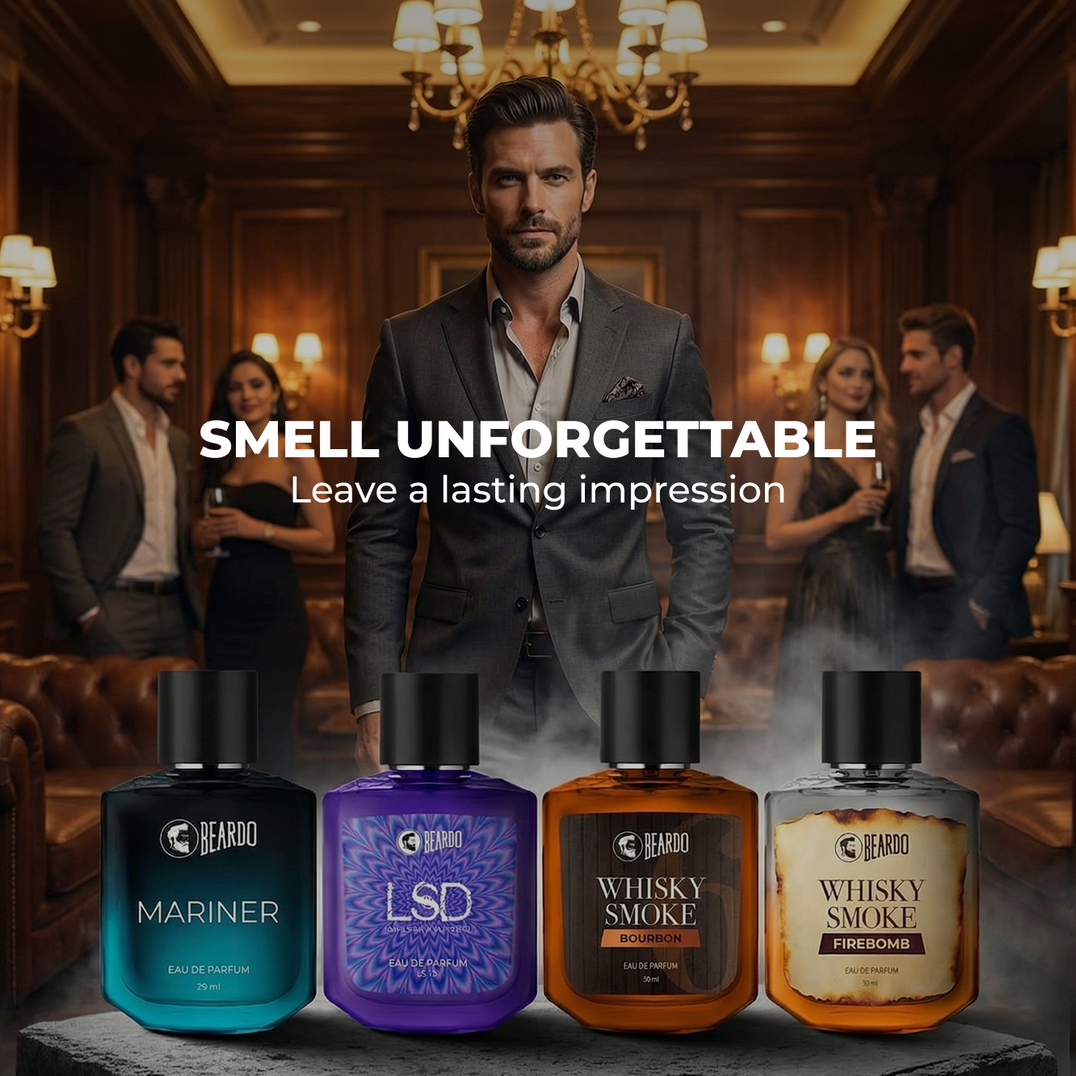 Beardo Best Seller Perfumes Combo (50ml x 4) – key ingredients and benefits