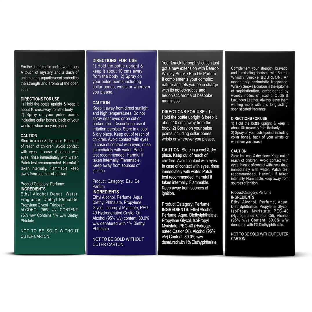 Best Day Perfumes Combo (50ml x 4)