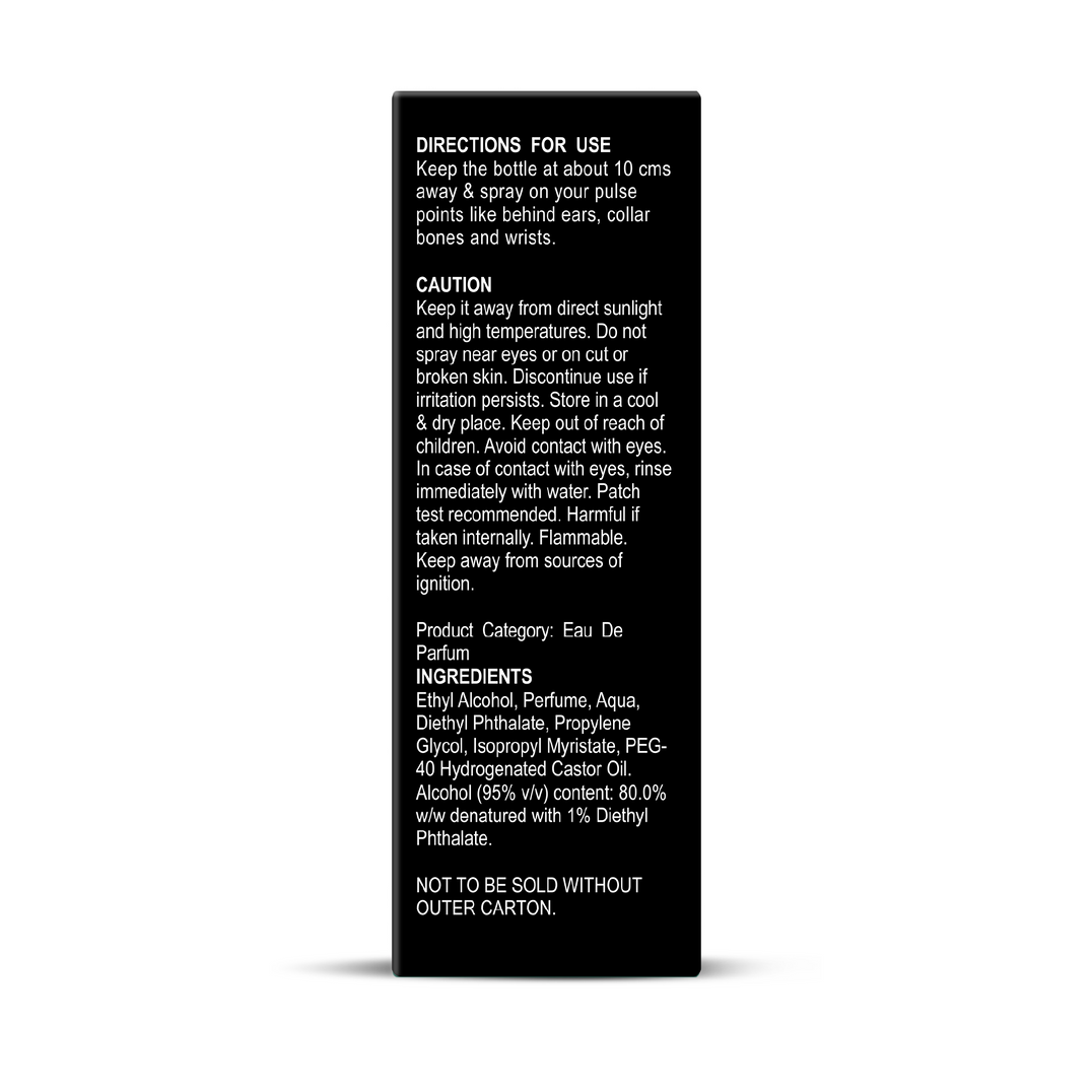 Whisky Smoke Bourbon Eau De Parfum (50ml)