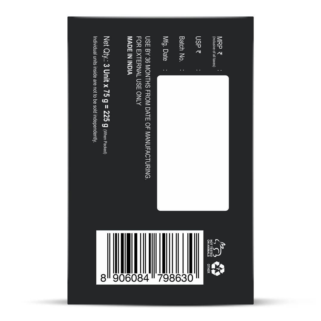 Beardo Charcoal Musk Soap Pack of 3 (Pack of 3) – grooming results and lifestyle