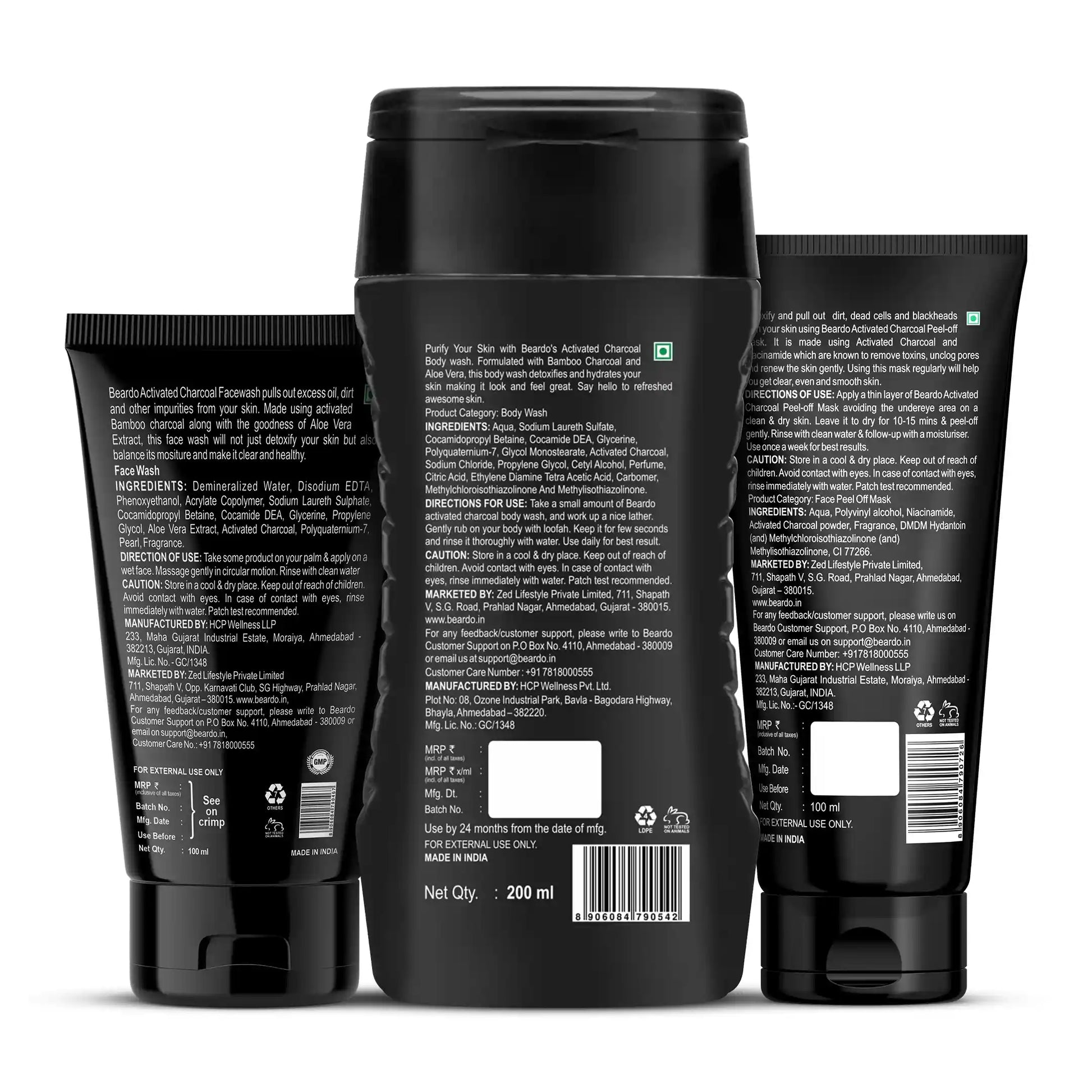 Beardo Charcoal Detox Kit