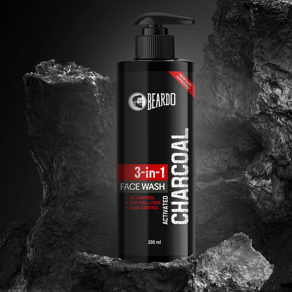 Beardo Activated Charcoal Facewash 200ml
