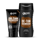 Beardo De-Tan Bodywash & De-Tan Facewash Combo – face wash for men