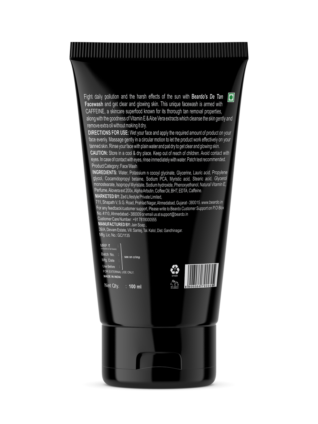 Beardo Power Cleansing Combo – key ingredients and benefits