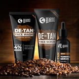 Beardo De-Tan Skin Care Trio – grooming combo set for men