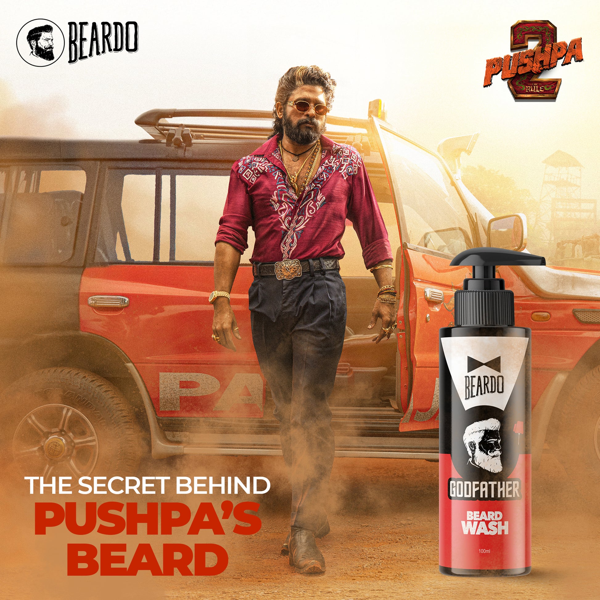 Beardo Godfather Beard Wash (100ml)