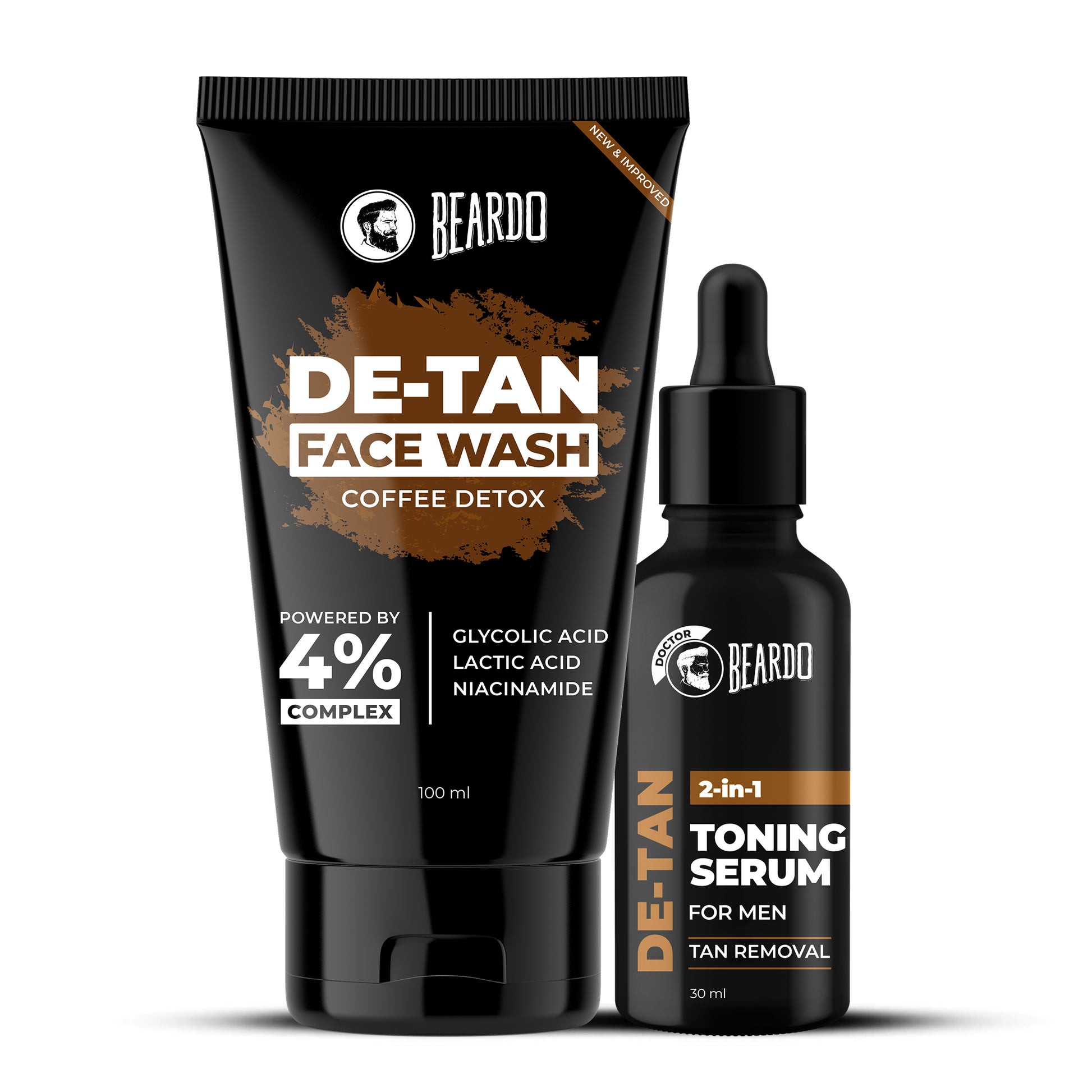 Beardo Deep De-tan Duo