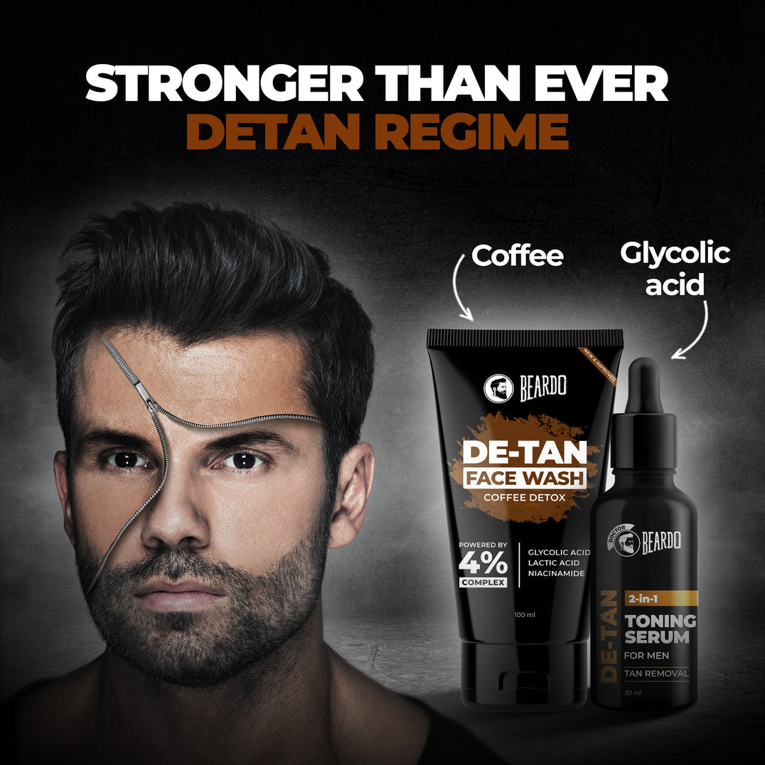 Beardo Deep De-tan Duo – how to use