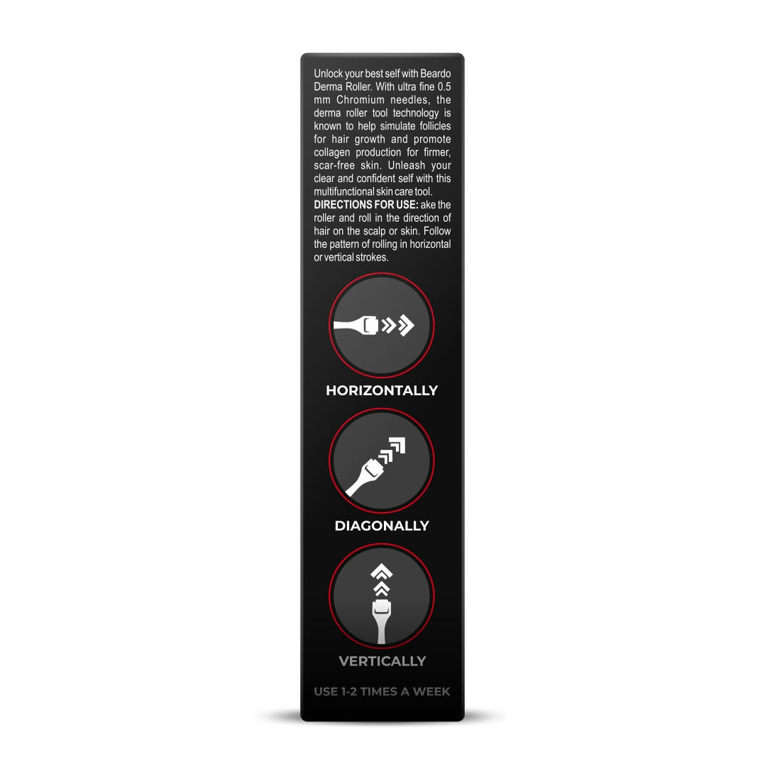 Beardo Dermaroller (0.5mm) – grooming results and lifestyle